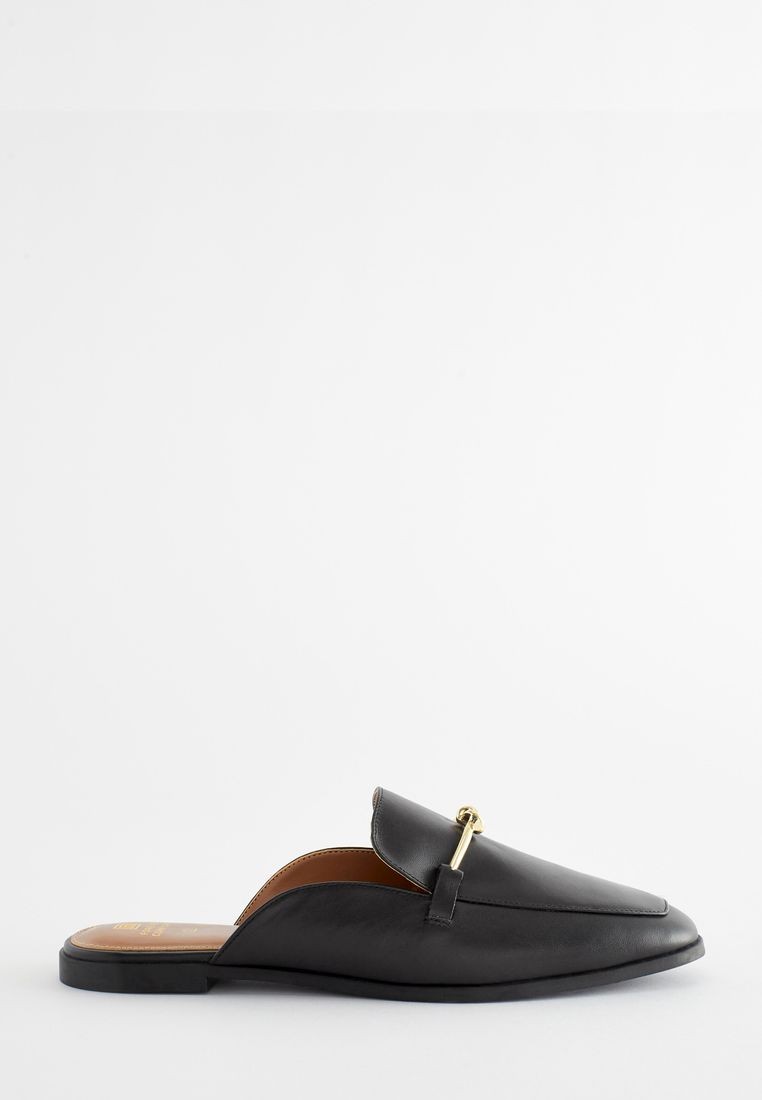 Forever Comfort® Leather Knot Mules
