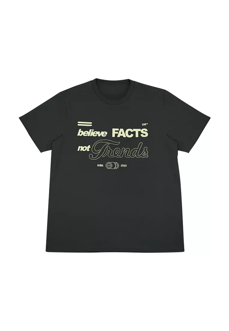 Men's Graphic T-Shirt "Facts Not Trends"