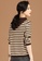 A-IN GIRLS brown and beige Stylish Striped Hooded Sweater 2D098AA308FBCBGS_2