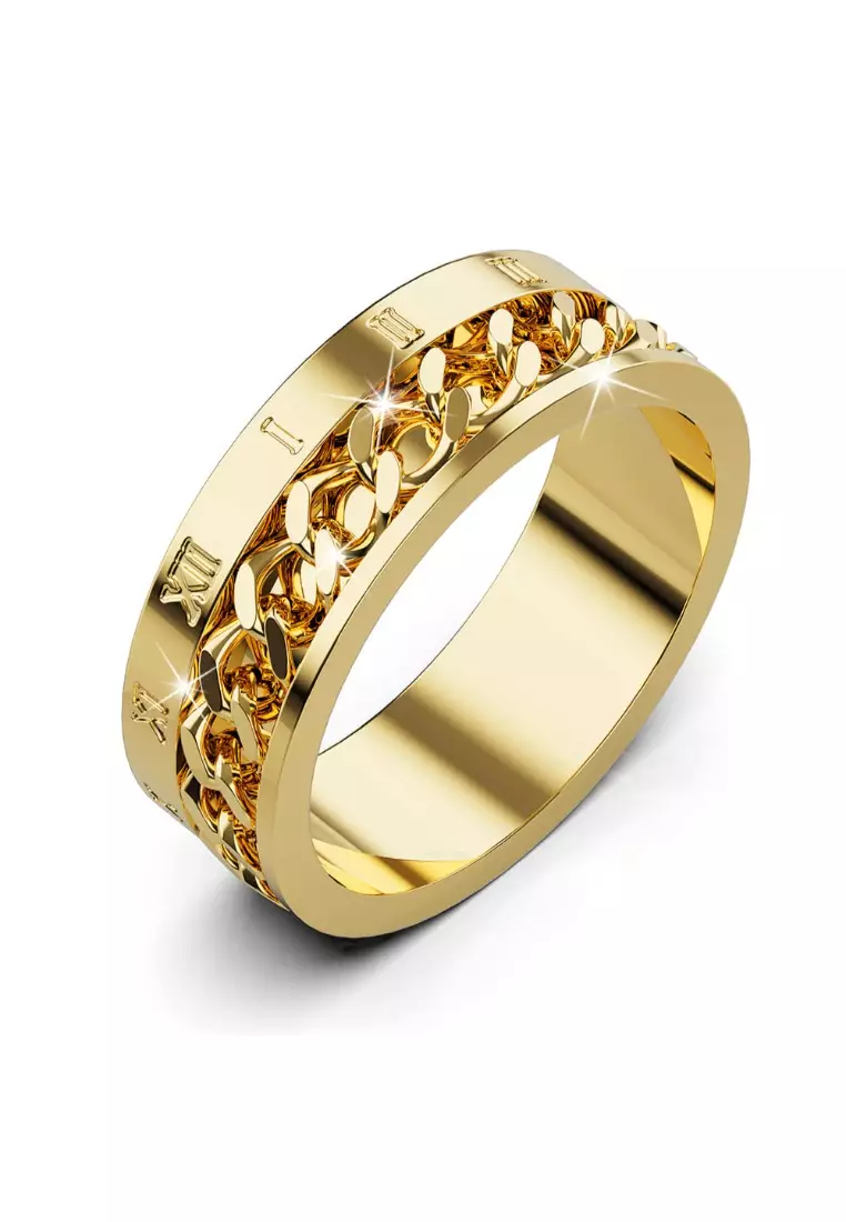 Chain ring jewellery top