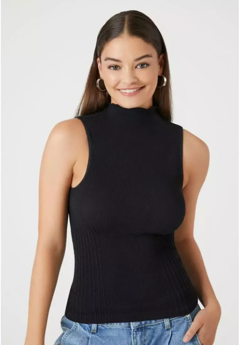 Mock neck top forever 21 store