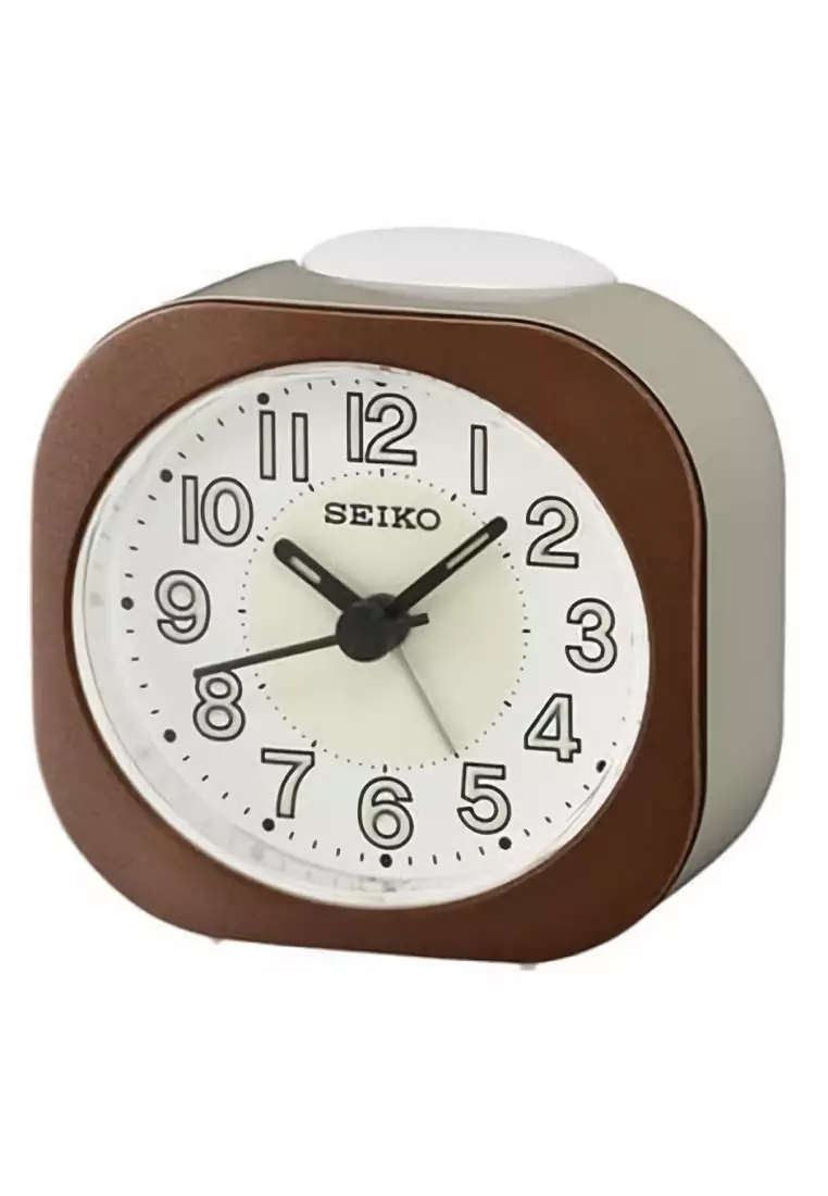 Jual Seiko Clock Seiko Bedside Alarm Jam Meja Weker Bell Alarm