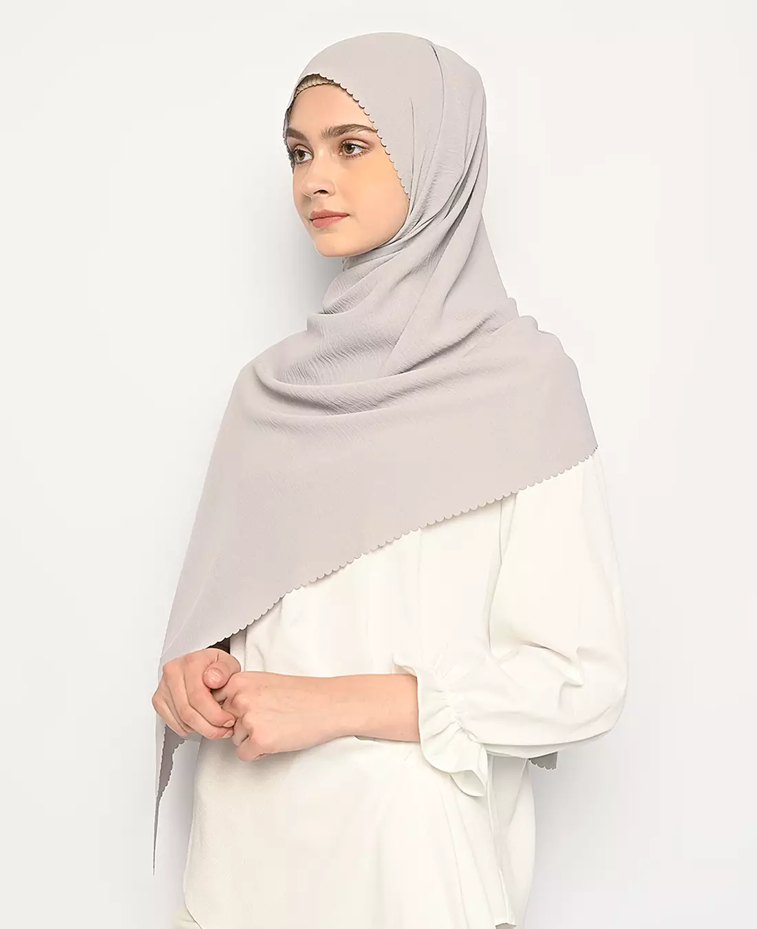 Pasmina Saina Lasercut Silver