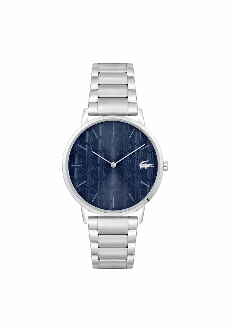 Buy Lacoste Men's Watch Stainless Steel Strap - Blue Dial 2011305 2026 ...