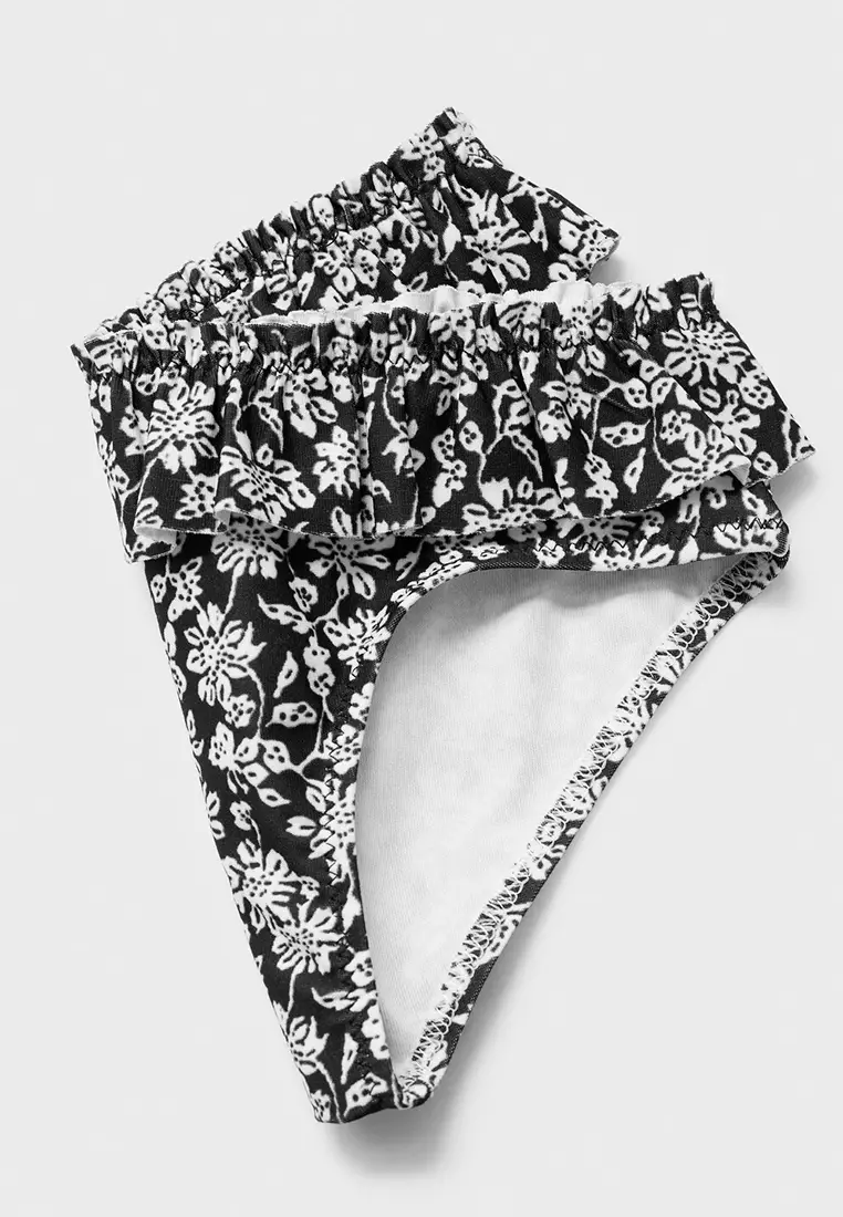 Printed Bikini Bottom