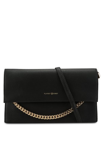 Jual Playboy Bunny Chain Clutch Sling Bag Original Zalora