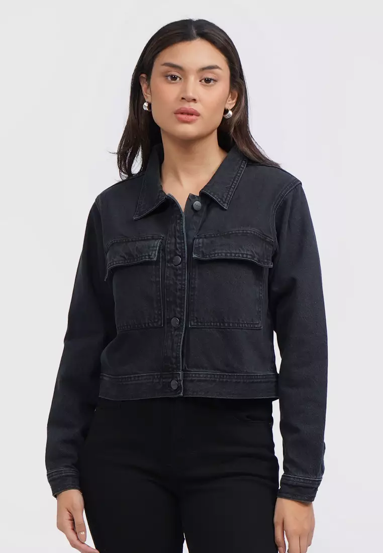 Jual Tirajeans Tirajeans 7-LOJRSEA224K026 DARK GREY JACKET