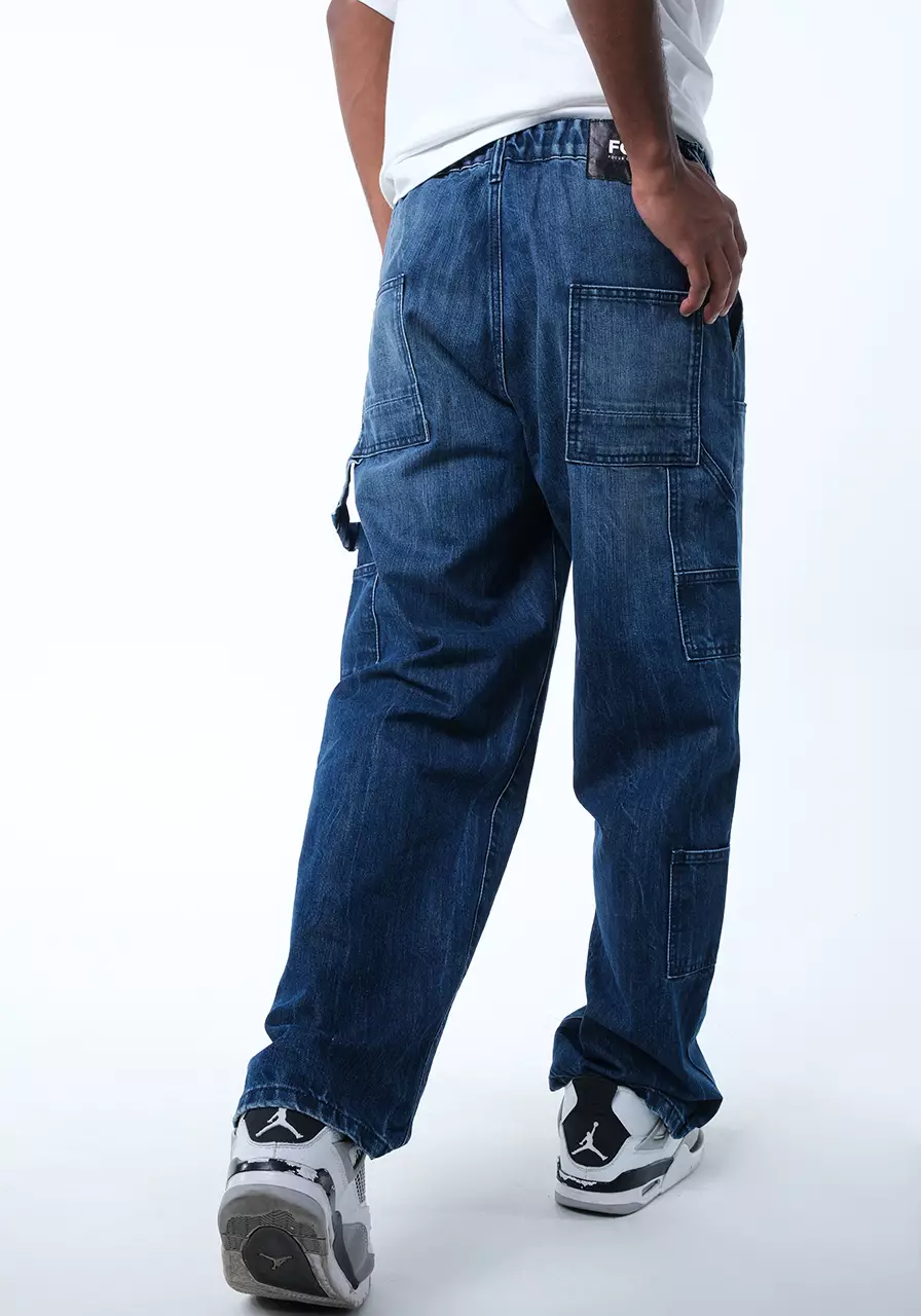 Celana Jeans Carpenter Mason Dark Blue