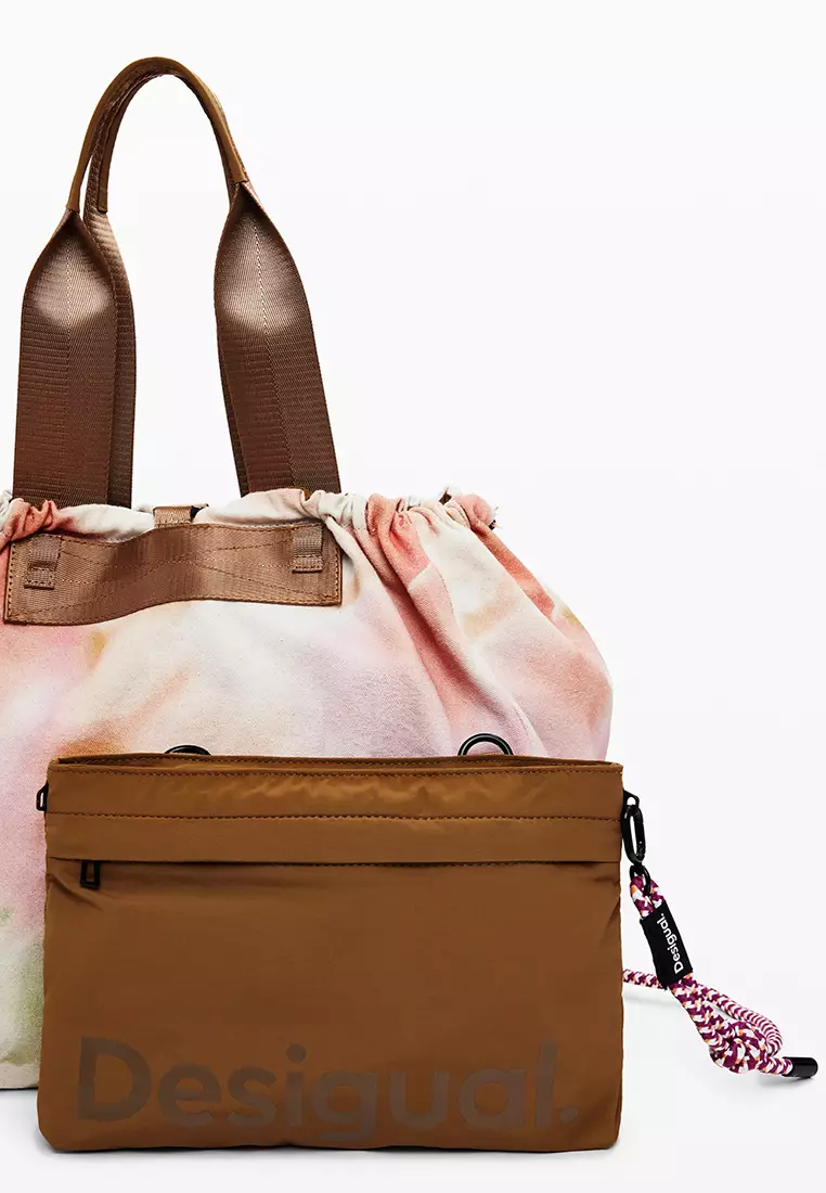 Medium reversible nylon bag