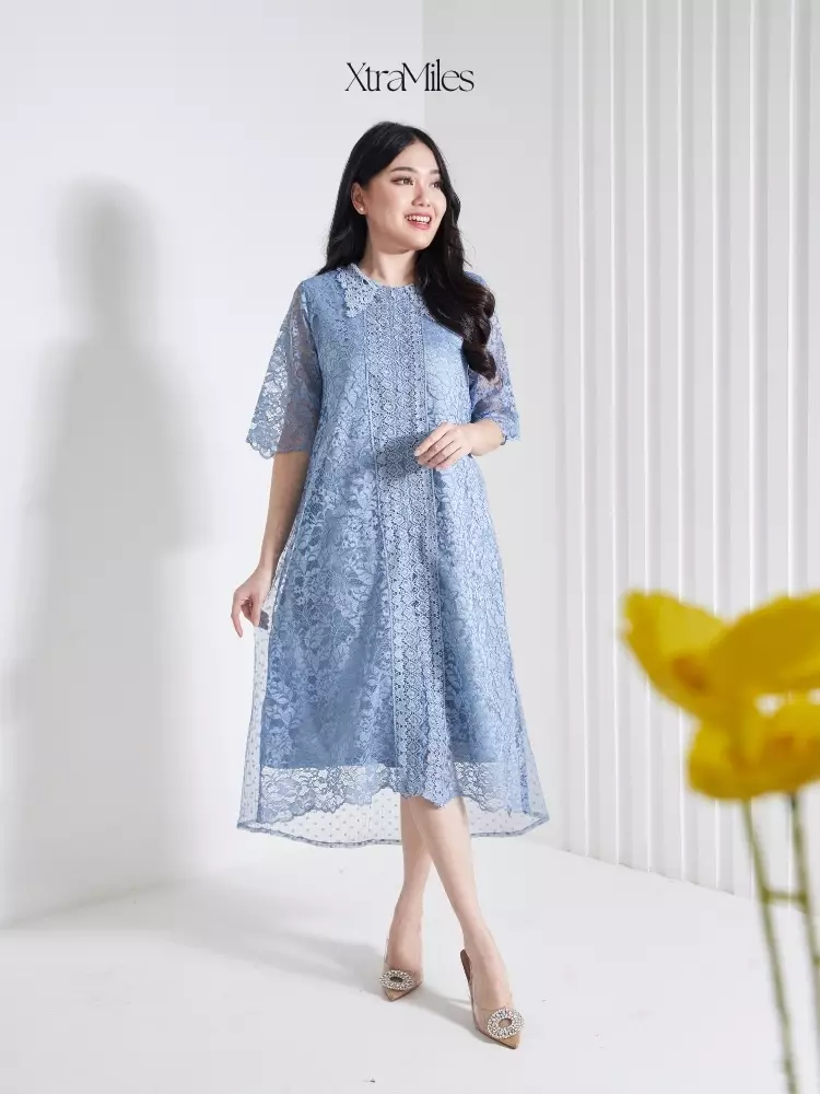 xtramiles Ladies dress leonore dress caruluen blue