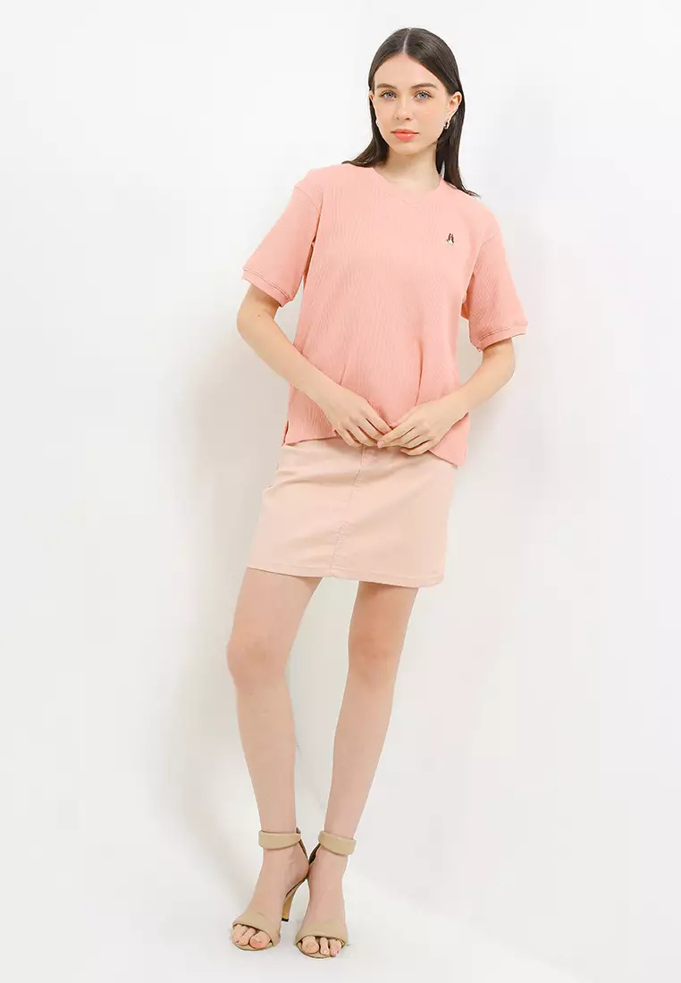 Alyssa Ts Waffle Top