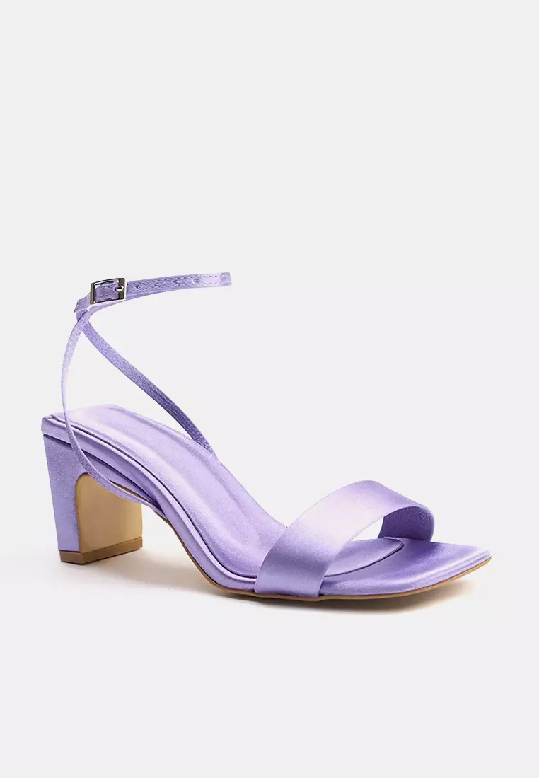 Ankle Strap Block Heels