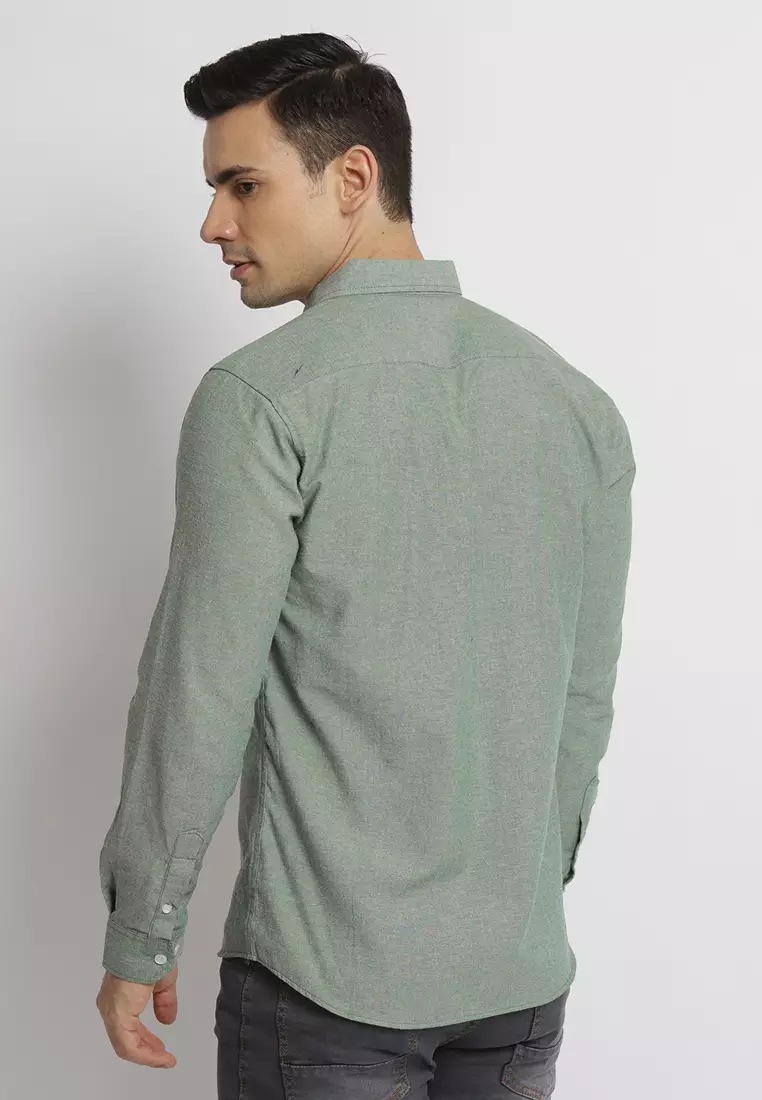 Forest Green Oxford Shirt