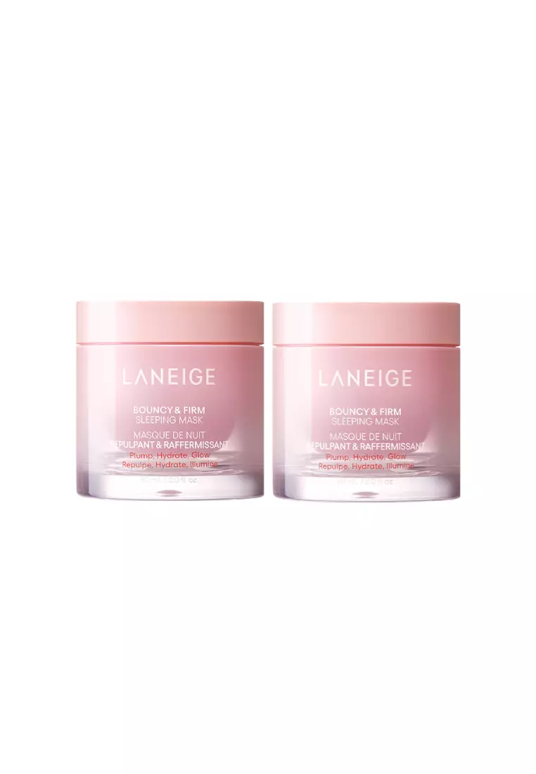 Buy Laneige LANEIGE Bouncy & Firm Sleeping Mask 60ml Duo Set ...