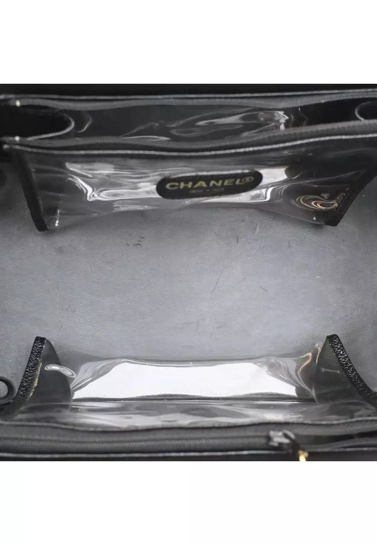 Pre-Loved Chanel Cc Caviar Vanity Bag