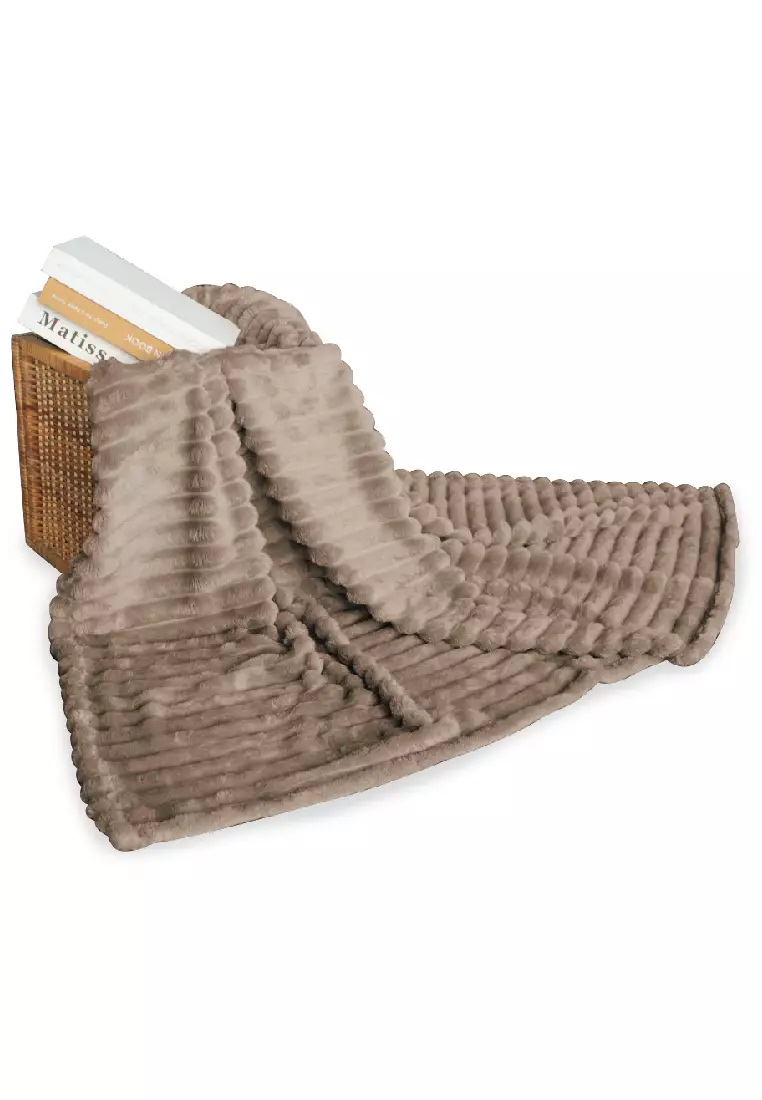 Buy Jean Perry Jean Perry Rennes Flannel Blanket Online ZALORA Malaysia