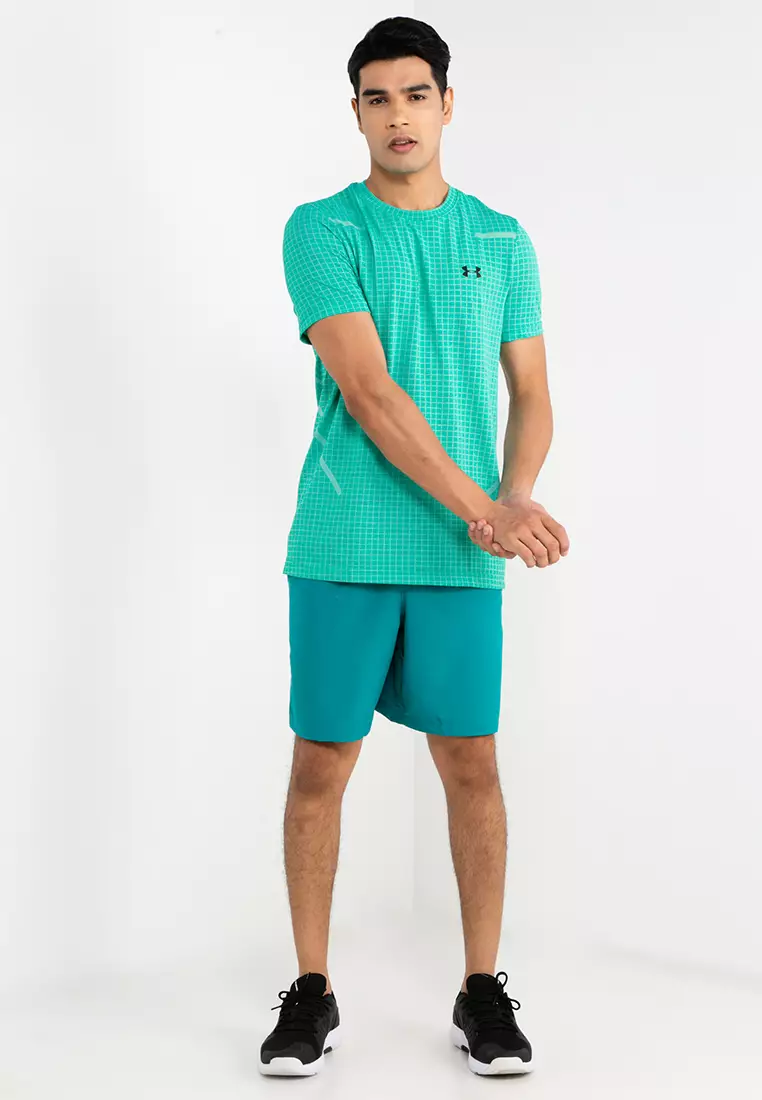 Under Armour Seamless Men's Tennis T-Shirt - Birdie Green/Black