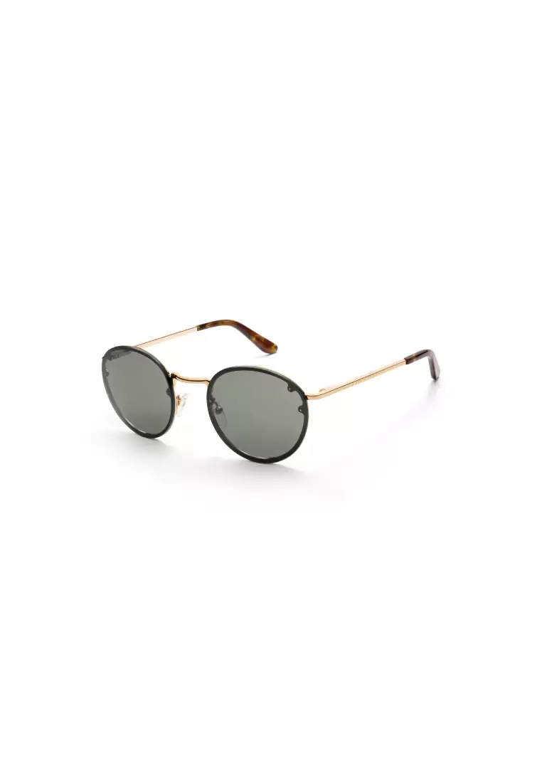 STEEL ARCH Rose gold Eastern Fit GREEN - DW Eyewear - Sunglasses for men and women