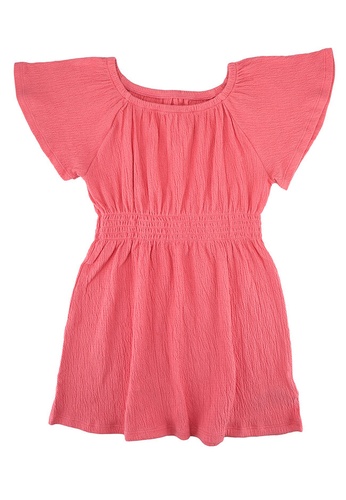 GAP pink Short Sleeves Knit Dress 04654KABAF8173GS_1