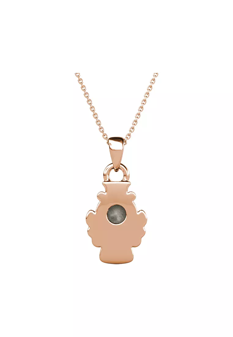 Crystal Angel Pendant RG - Kalung Crystal Swarovski by Her Jewellery