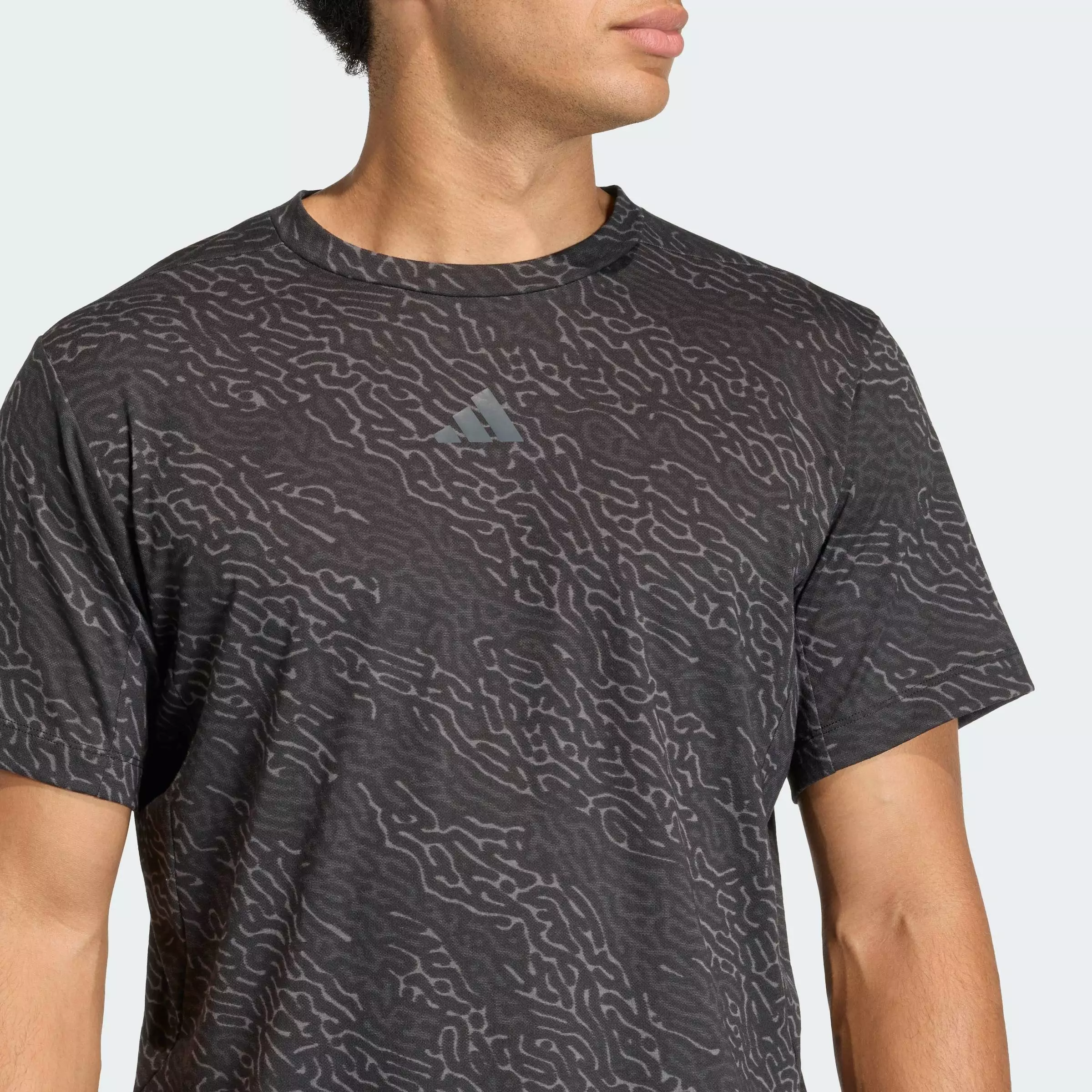 Gym & Training D4T PrimeLift Aop T-Shirt Men Black KF3097