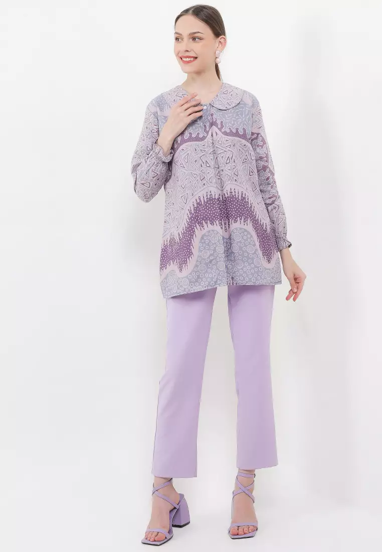 Piramid Blouse Batik Premium Wanita Casual Modern