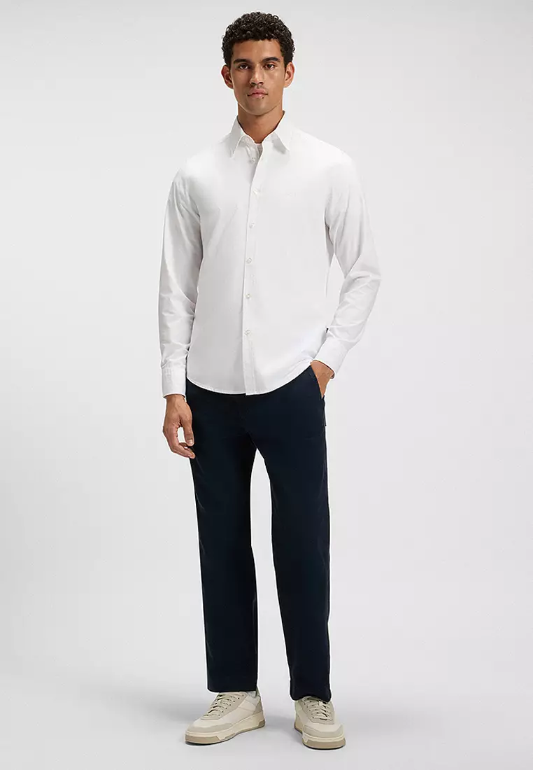 Relegant Poplin Shirt - BOSS Orange