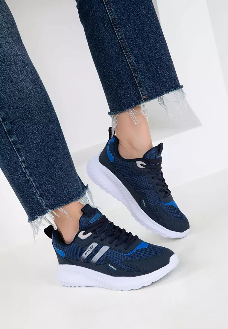 Navy Blue-Ice Unisex Sneaker 20601