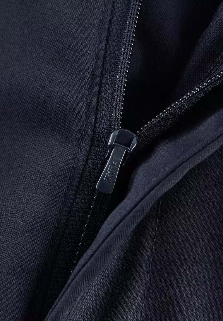 Cotton Blend Spandex Satin Ankle Skinny Pants With Belt