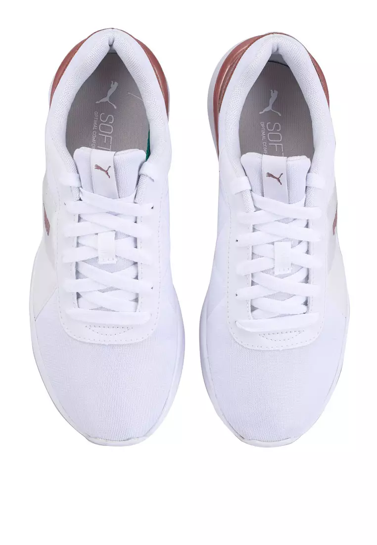 Puma white casual sales shoes