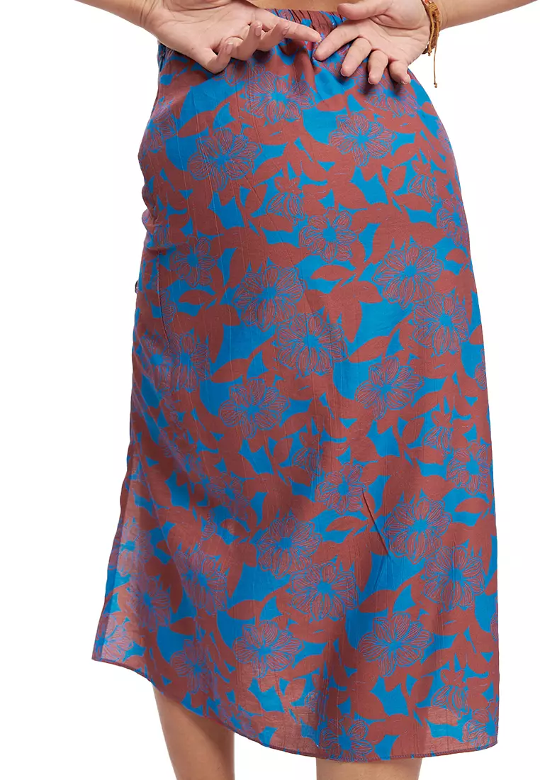 Paraiso Midi Skirt With Tie Adjuster