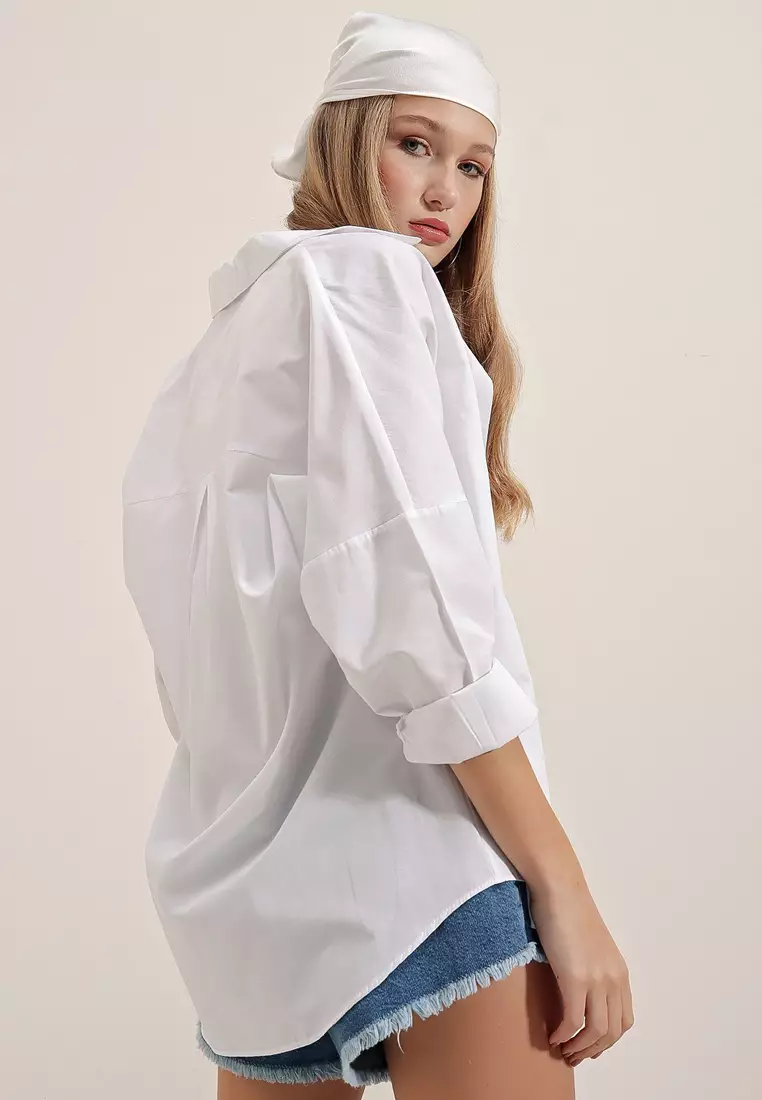 Oversized Long Sleeves Shirt