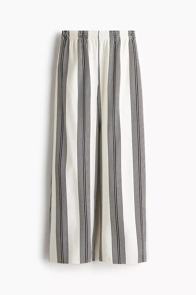 Wide pull-on trousers