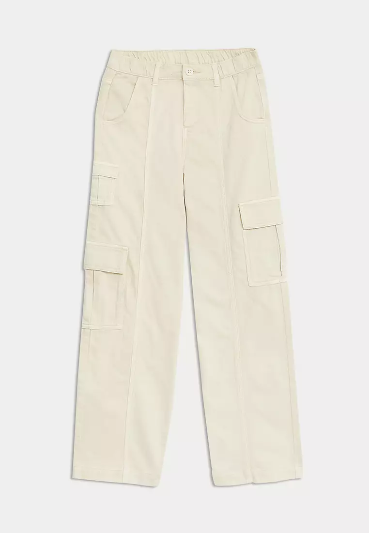 Wide Leg Cotton Rich Cargos