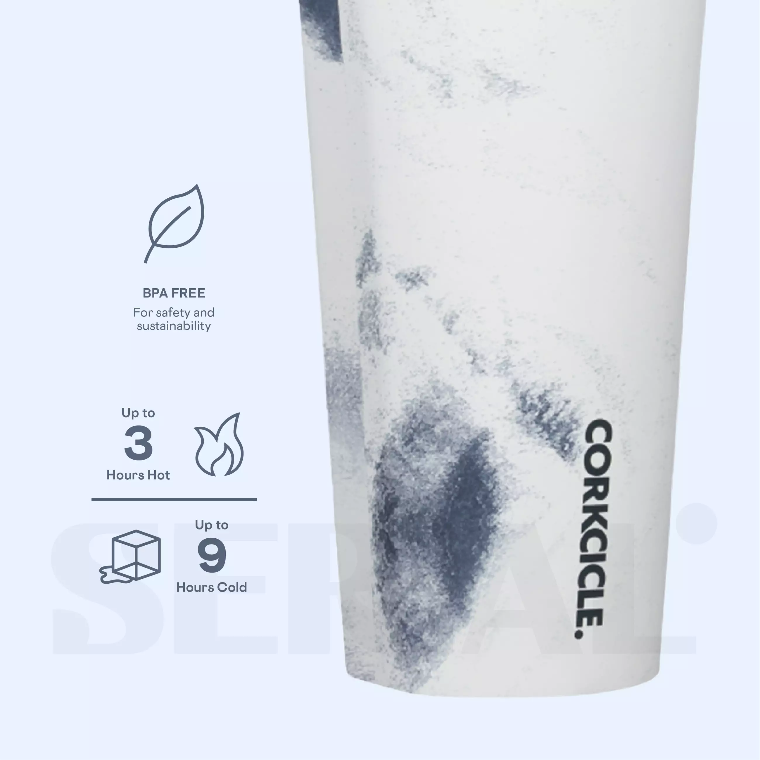 CORKCICLE® Tumbler 16oz - Disney Mickey Tie Dye