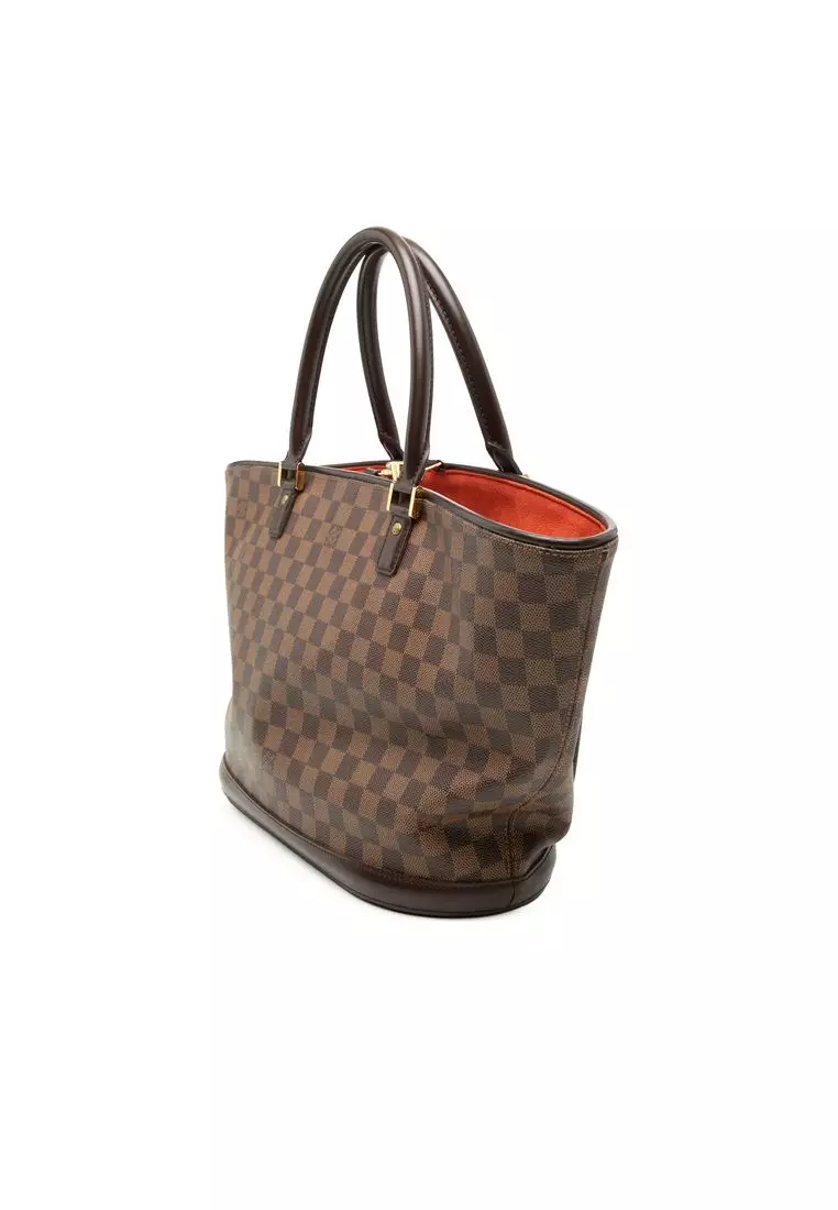 Pre-Loved Louis Vuitton Damier Ebene Manosque Gm