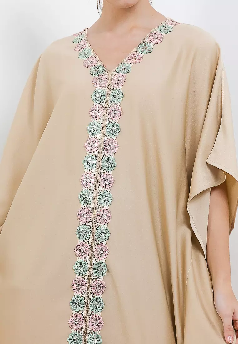 Colorfull Lace Kaftan