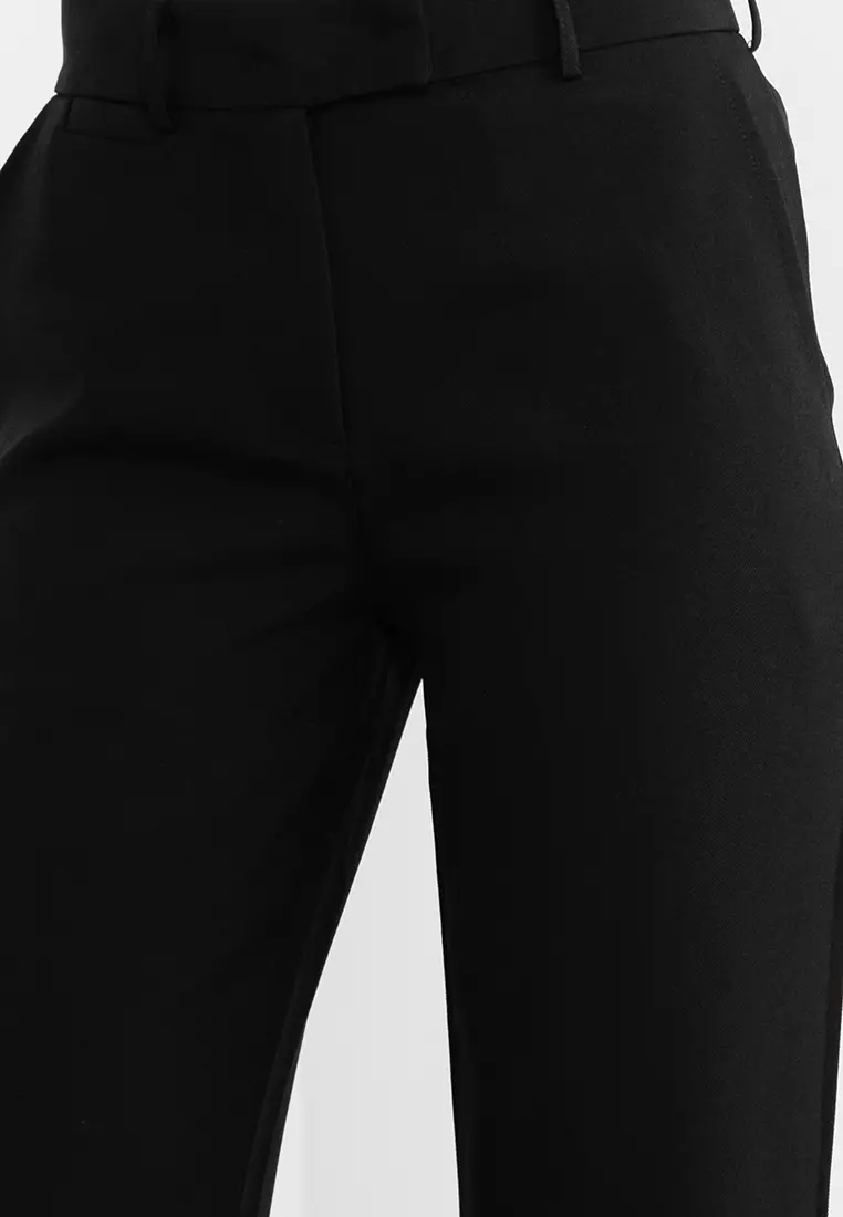 Side Pockets Slight Flare Pants