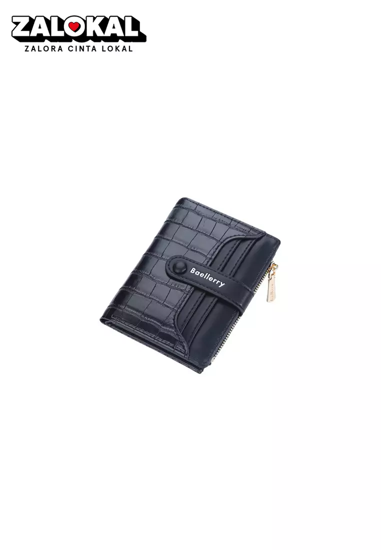 N2363 Dompet Wanita Kecil Bahan Kulit PU Leather Premium BAEOS