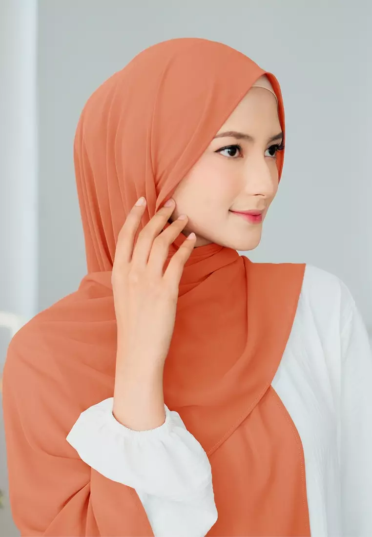 HIJAB INSTAN SAFFA - DUSTY BRICK