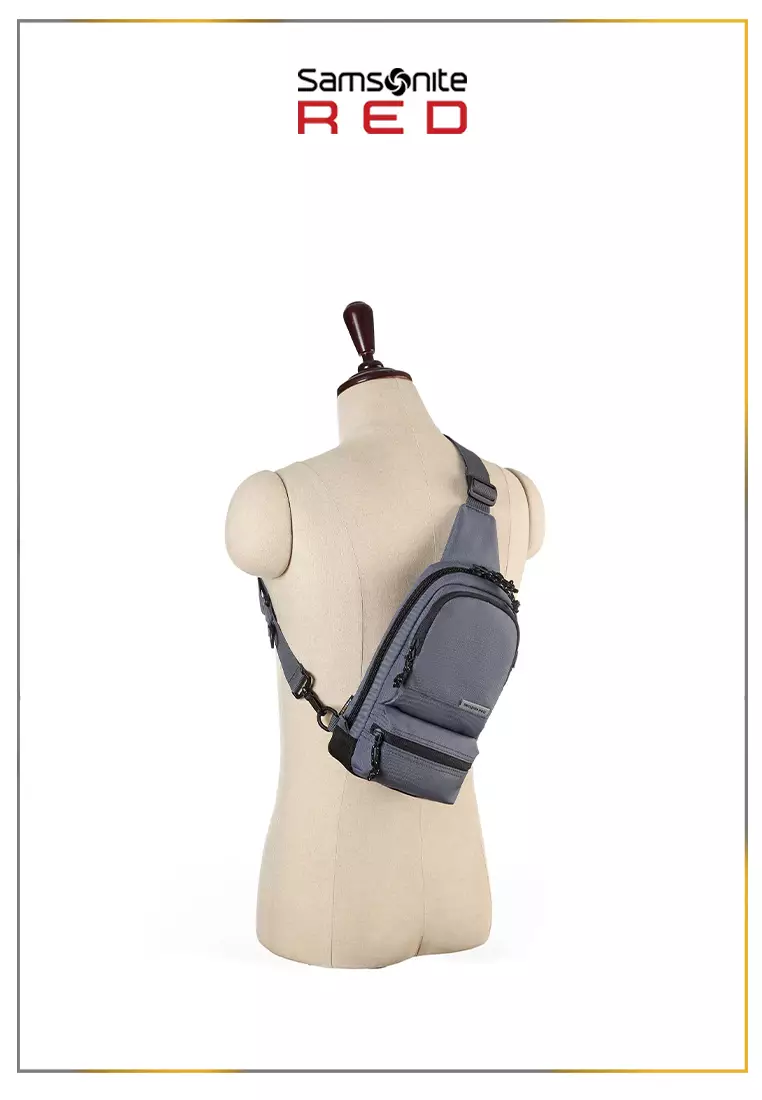 Samsonite Red Label Clynee Sling Bag Dark Grey