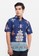 Banyu Mili blue Kemeja Slimfit Batik Lengan Pendek Haarlem 6179CAABEC68FCGS_1