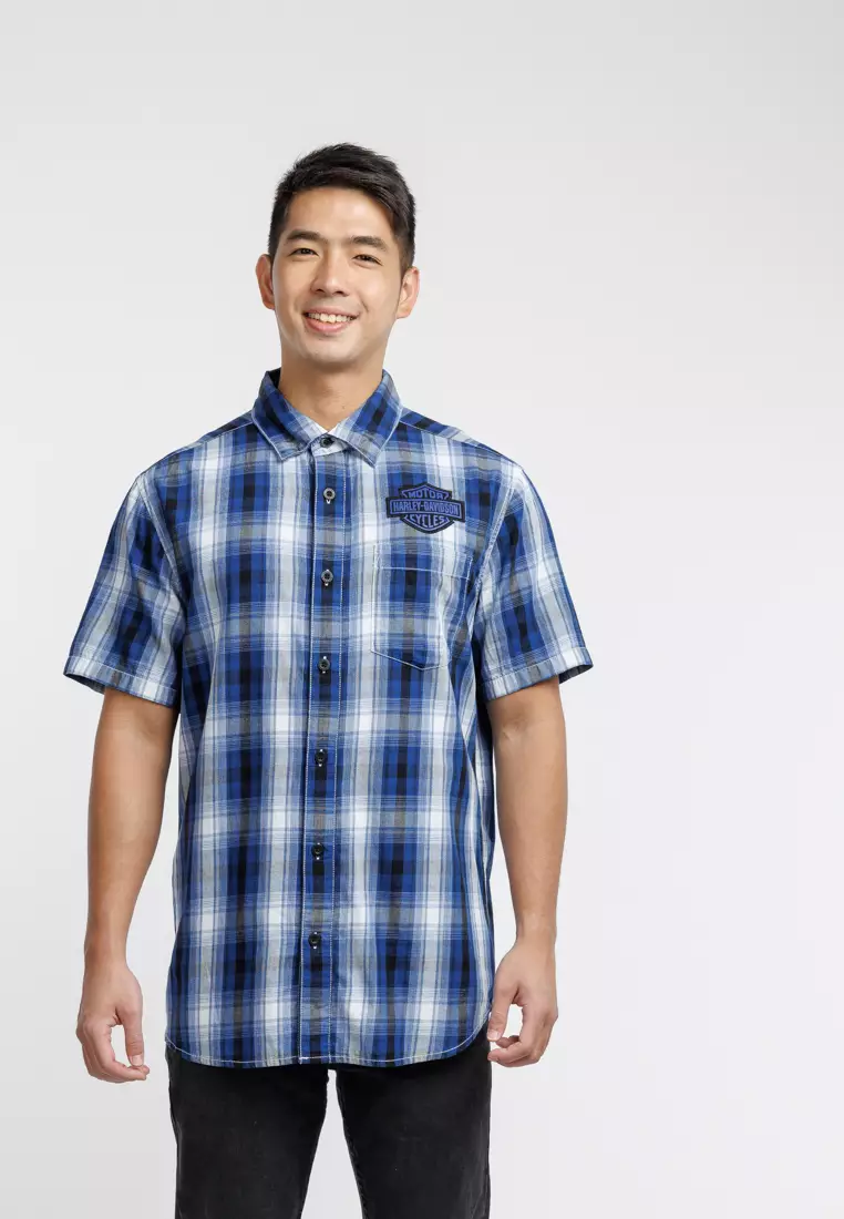 Harley-Davidson Bar & Shield SS Plaid Shirt