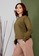Hardware green HARDWARE BASIC TEXTURE SWEATER 3A15AAAB362F02GS_3