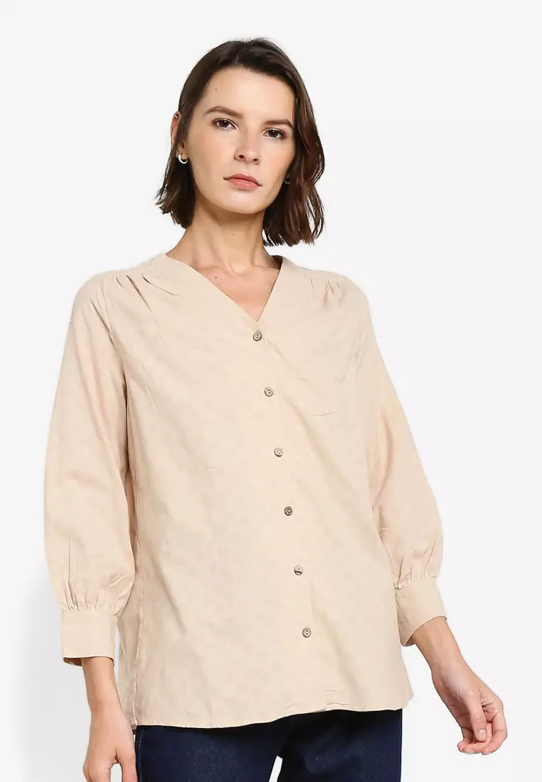 Buy UMMA Pippa Blouse 2024 Online | ZALORA Philippines