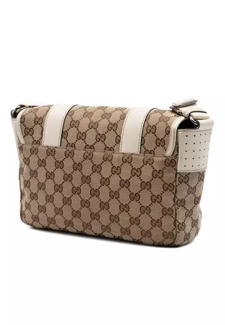 Pre-Loved Gucci Gg Canvas Crossbody