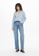 JACQUELINE DE YONG blue Mio Long Sleeves V-Neck Long Shirt A7DA1AACDAB2EFGS_5