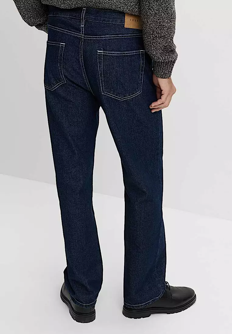Authentic Relaxed Straight Fit Jeans