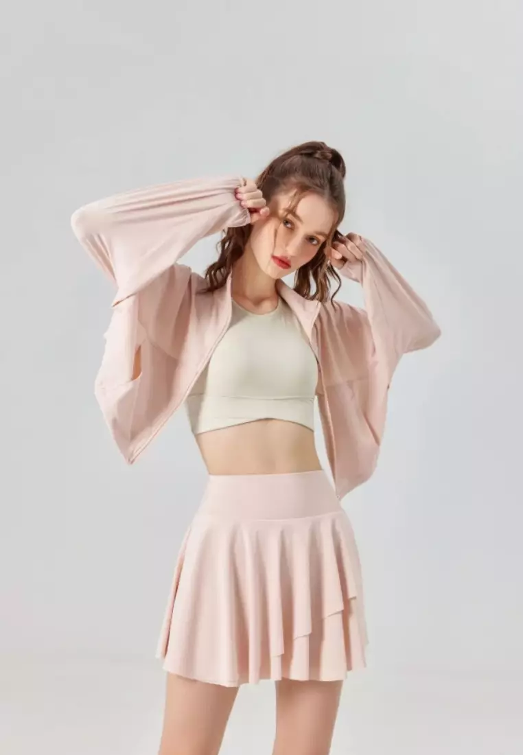 Belle Skort – High Waist Flowy Tennis Skirt with Built-in Shorts for Women