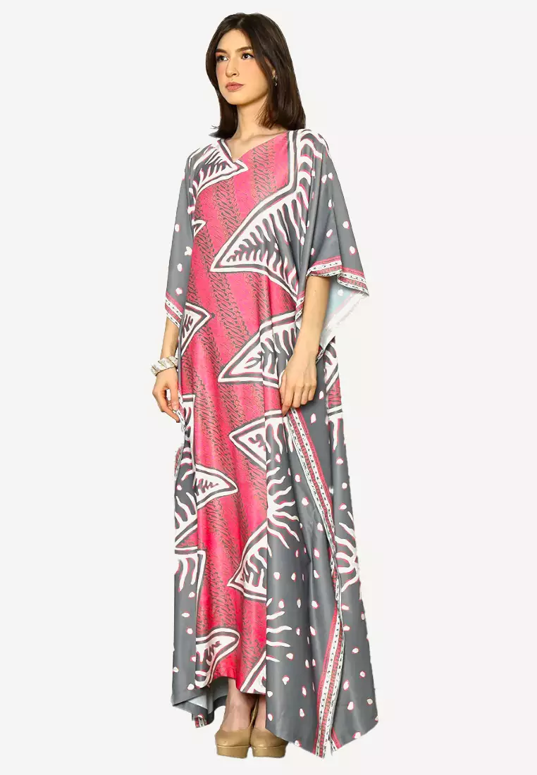 Kanzi Exclusive Short Sleeve Batik Grey